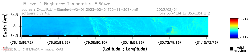 image of https://www.icare.univ-lille.fr/asd-content/DATA/LIENS/IIR/CAL_IIR_L1.browse-segment/2023/2023_02_01/CAL_IIR_L1-Standard-V2-01.2023-02-01T05-41-30ZN.browse/CAL_IIR_L1-Standard-V2-01.2023-02-01T05-41-30ZN_01_BT_08_65.png